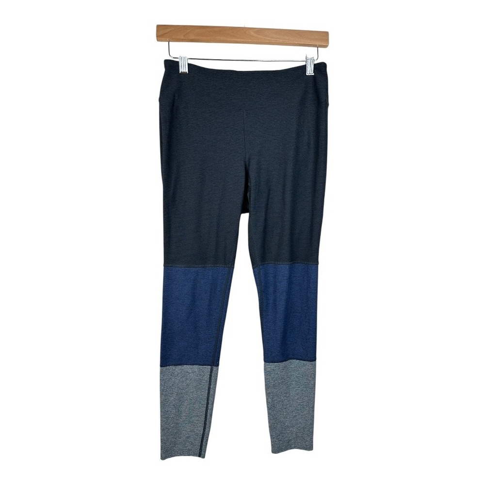 Outdoor Voices Gradient 7/8 Leggings Tri Color Charcoal Navy Graphite Size M